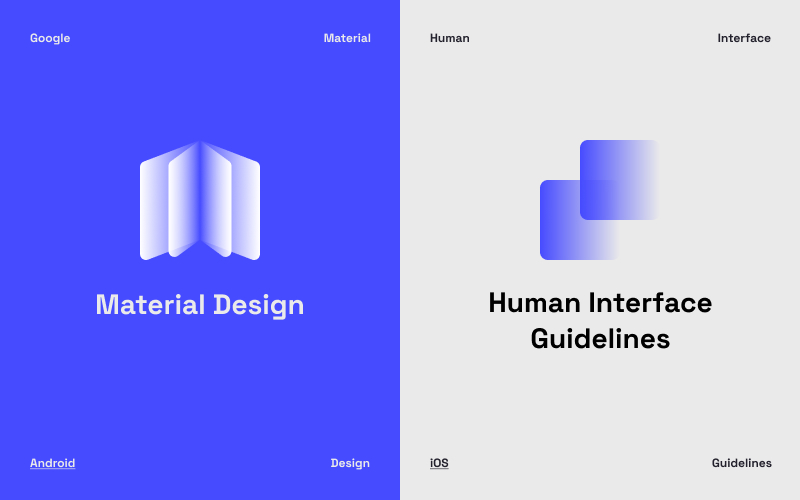 Material Design vs Human Interface