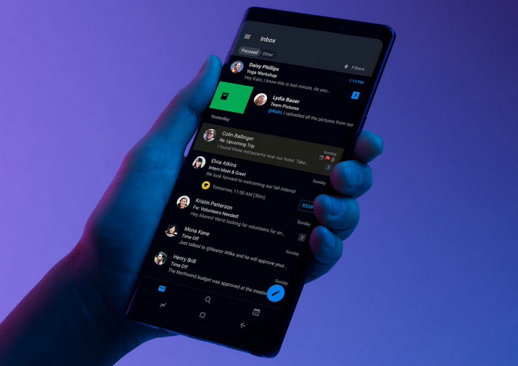 dark mode design