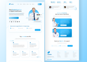 How a Well-Designed Landing Page Boosts Bookings for Online Doctor Appointments